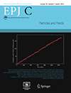 March 2016 cover of the European Physical Journal